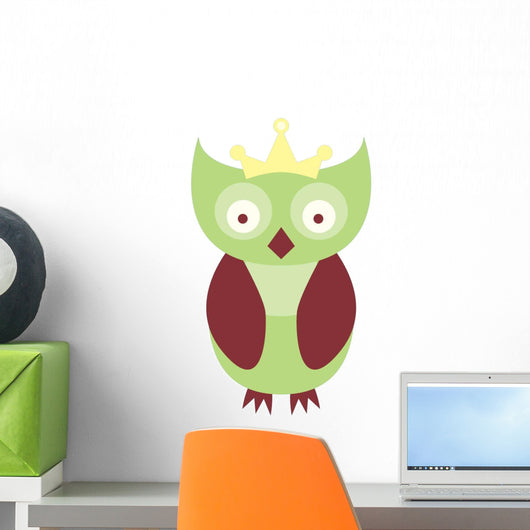 Cute Little Owl Wall Decal