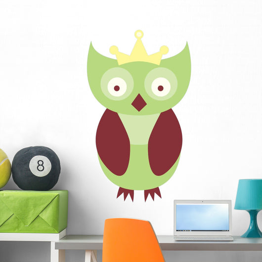 Cute Little Owl Wall Decal