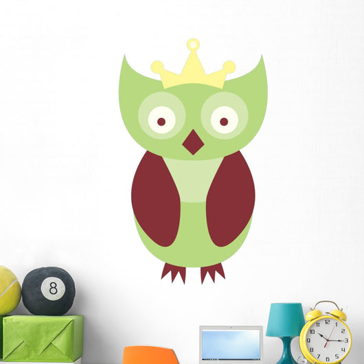 Cute Little Owl Wall Decal