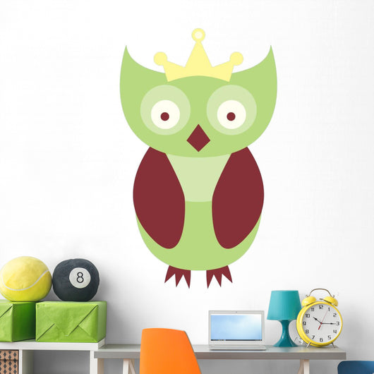 Cute Little Owl Wall Decal