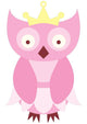 Cute Little Owl Wall Decal