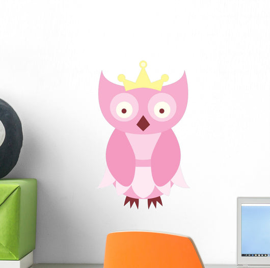 Cute Little Owl Wall Decal