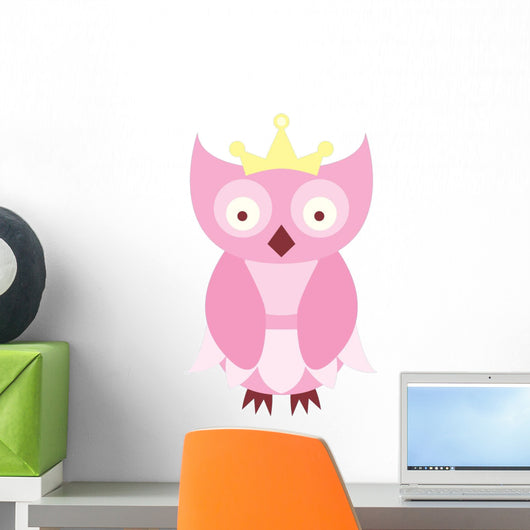 Cute Little Owl Wall Decal