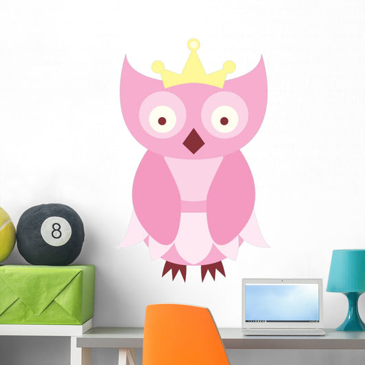 Cute Little Owl Wall Decal