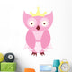 Cute Little Owl Wall Decal