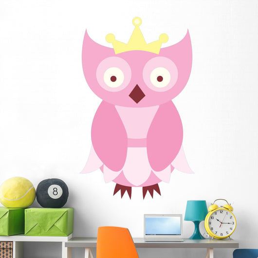 Cute Little Owl Wall Decal