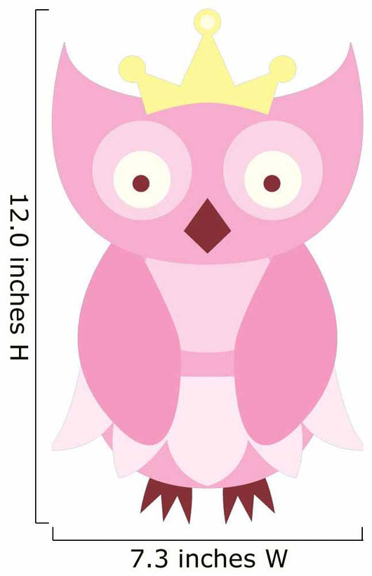 Cute Little Owl Wall Decal