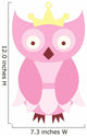 Cute Little Owl Wall Decal