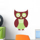 Cute Little Owl Wall Decal