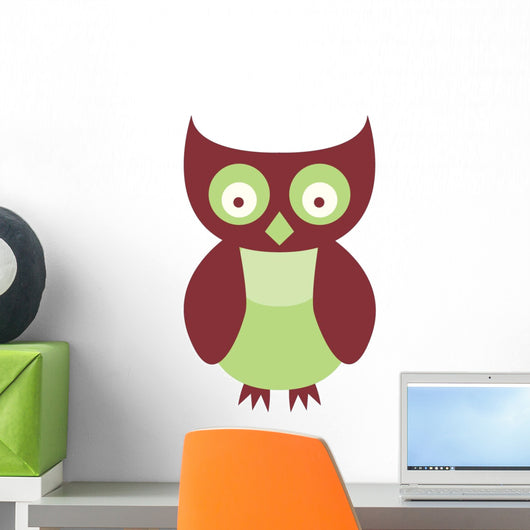 Cute Little Owl Wall Decal