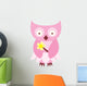 Cute Little Owl Wall Decal