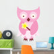 Cute Little Owl Wall Decal