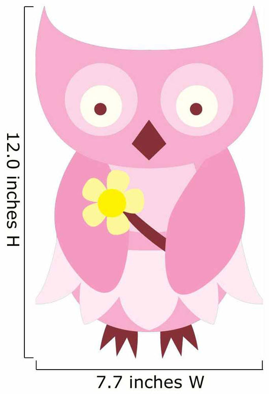 Cute Little Owl Wall Decal