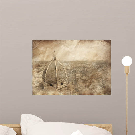 Piazza Del Duomo with Wall Decal Design 2