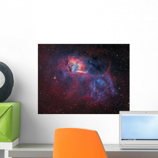 Sharpless 2-132 Emission Nebula Wall Decal Design 2