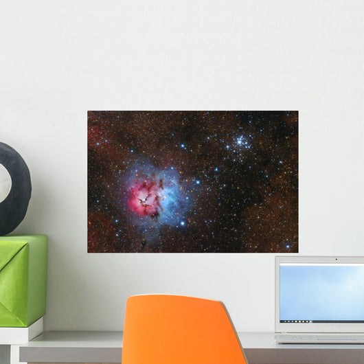 Trifid Nebula and Messier Wall Decal