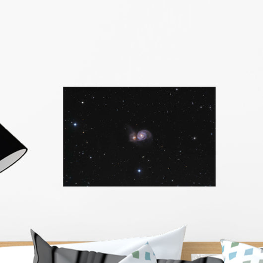 Messier 51 Whirlpool Galaxy Wall Decal
