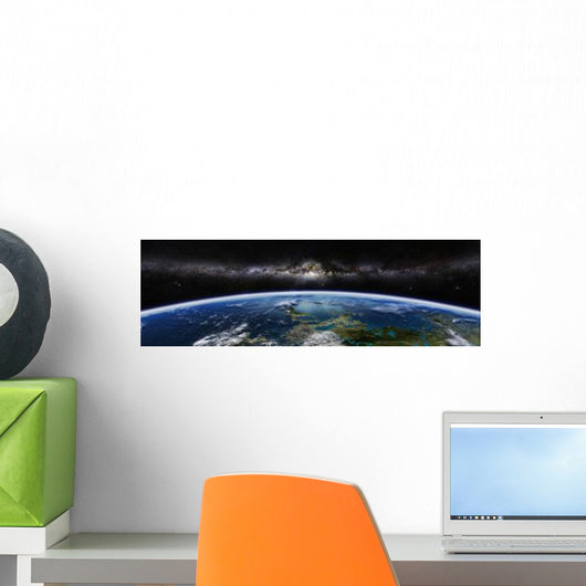 Artist's Concept Extraterrestrial Planet Wall Decal Design 2