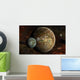 System Extraterrestrial Planets and Wall Decal