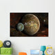 System Extraterrestrial Planets and Wall Decal