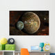 System Extraterrestrial Planets and Wall Decal