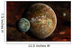 System Extraterrestrial Planets and Wall Decal