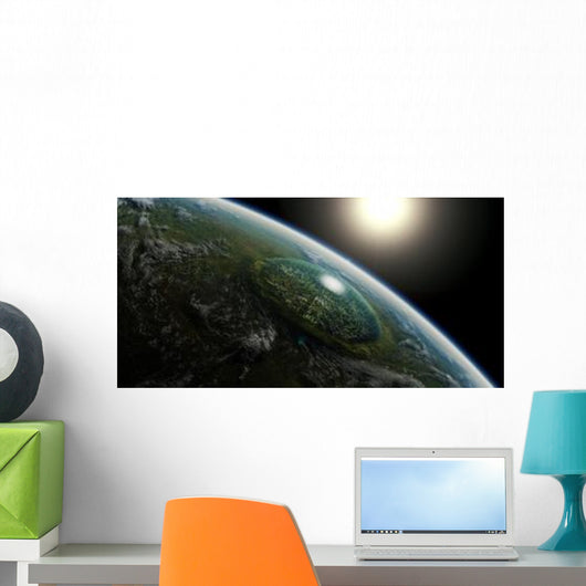 Artist's Concept Giant Domed Wall Decal