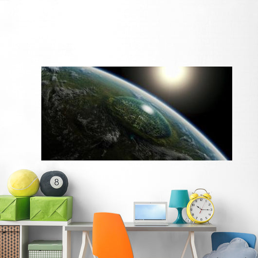 Artist's Concept Giant Domed Wall Decal