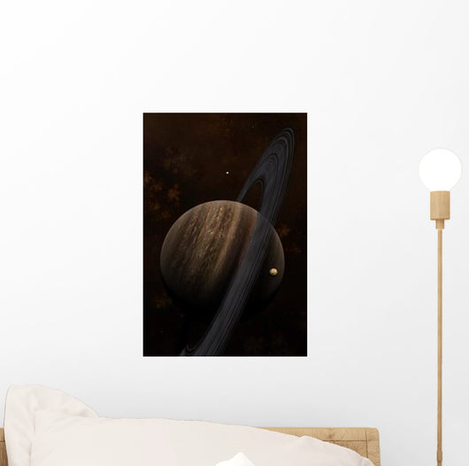 Artist's Concept Ringed Gas Wall Decal