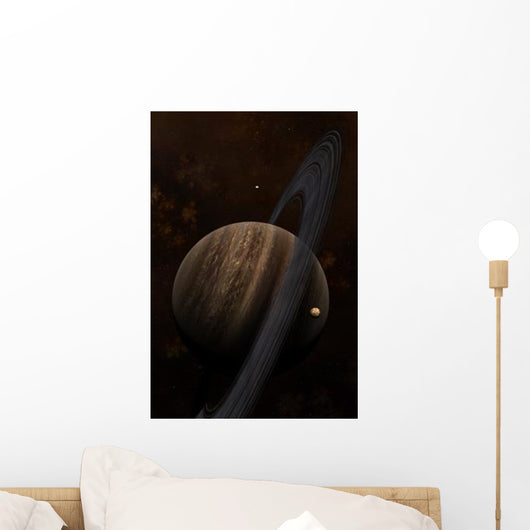 Artist's Concept Ringed Gas Wall Decal