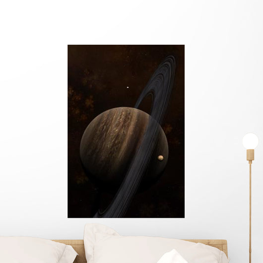 Artist's Concept Ringed Gas Wall Decal