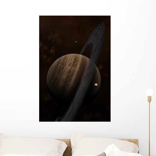 Artist's Concept Ringed Gas Wall Decal