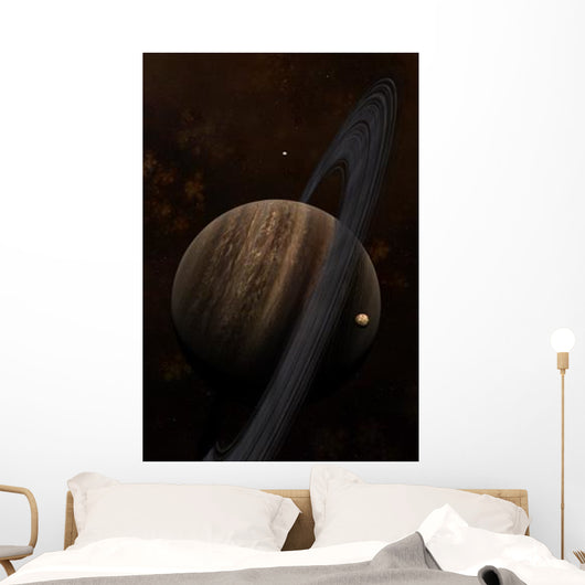 Artist's Concept Ringed Gas Wall Decal