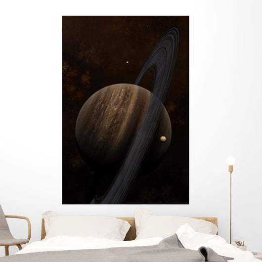 Artist's Concept Ringed Gas Wall Decal