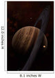 Artist's Concept Ringed Gas Wall Decal