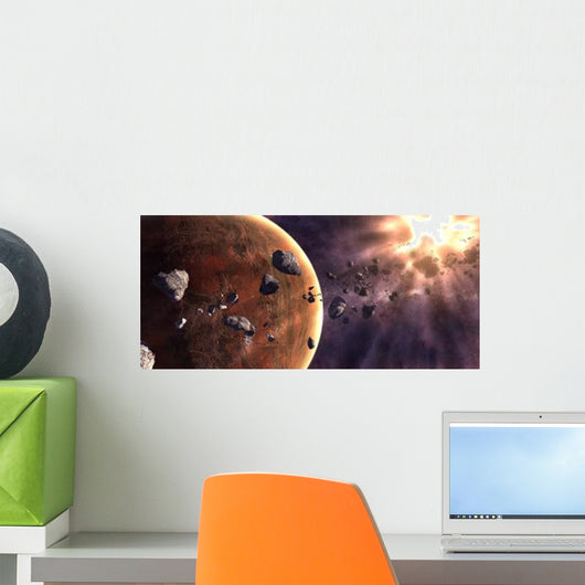 Artist's Concept Supernova about Wall Decal
