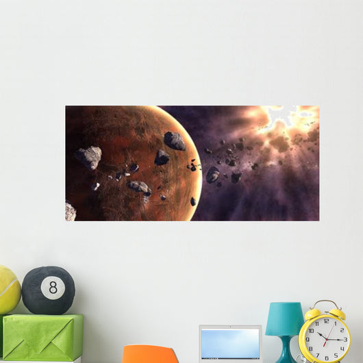 Artist's Concept Supernova about Wall Decal