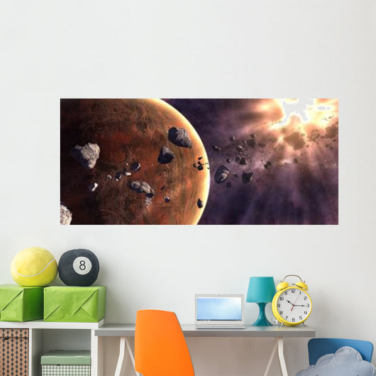 Artist's Concept Supernova about Wall Decal