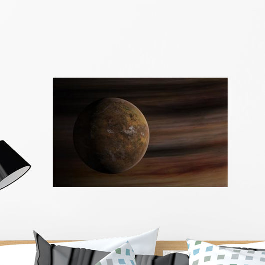 Artist's Concept Mars-like Moon Wall Decal