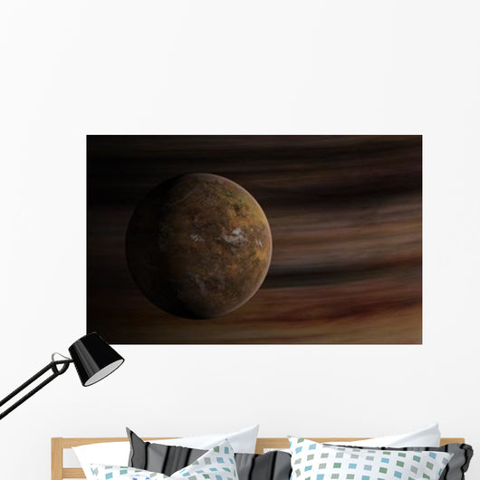 Artist's Concept Mars-like Moon Wall Decal