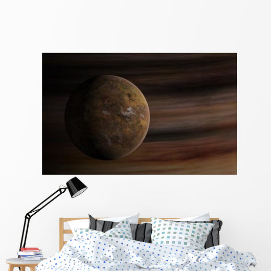 Artist's Concept Mars-like Moon Wall Decal