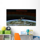 Woman Studies World beneath Wall Decal
