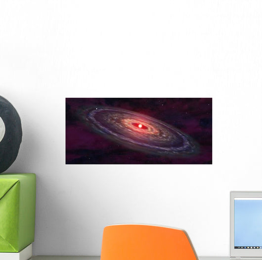 Artist's Concept Protoplanetary Disk Wall Decal