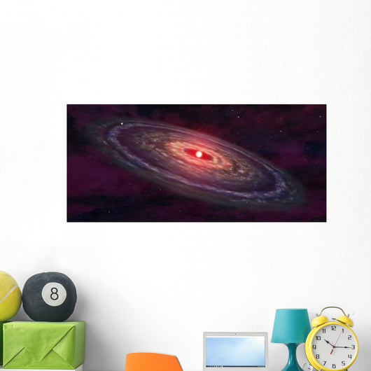 Artist's Concept Protoplanetary Disk Wall Decal