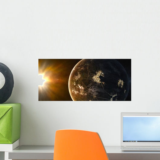 This Planet Is Home Wall Decal
