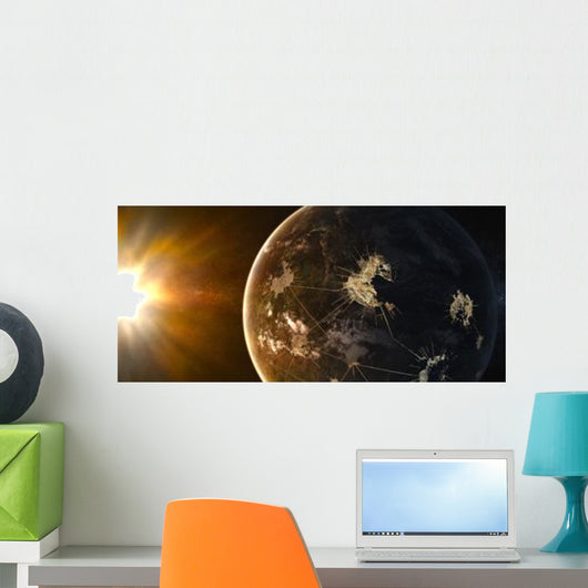 This Planet Is Home Wall Decal