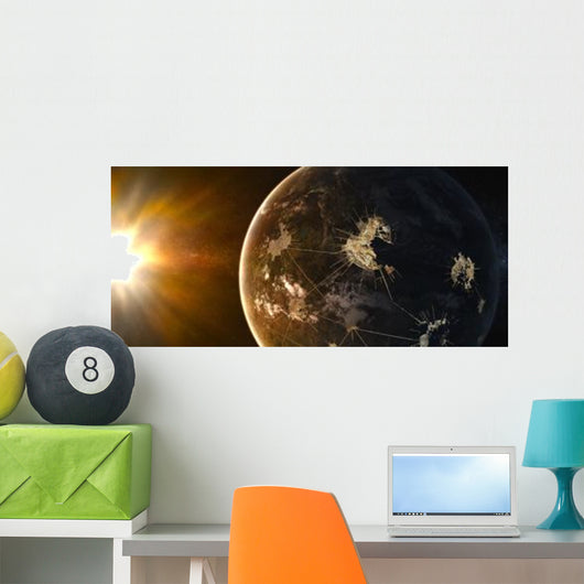 This Planet Is Home Wall Decal