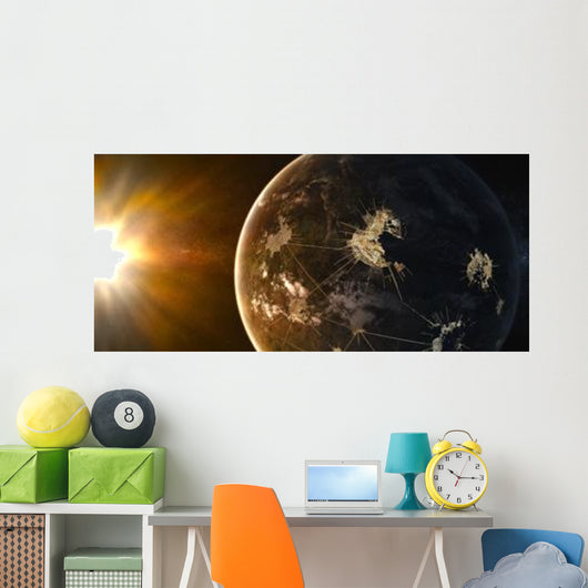 This Planet Is Home Wall Decal