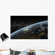 Space Station Orbits Hypothetical Wall Decal