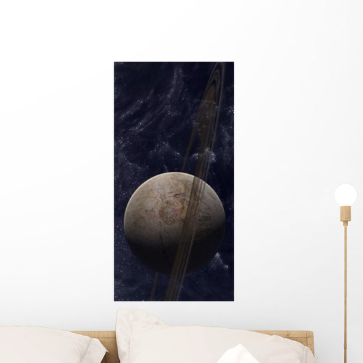 Ringed Planet Front Odd Wall Decal